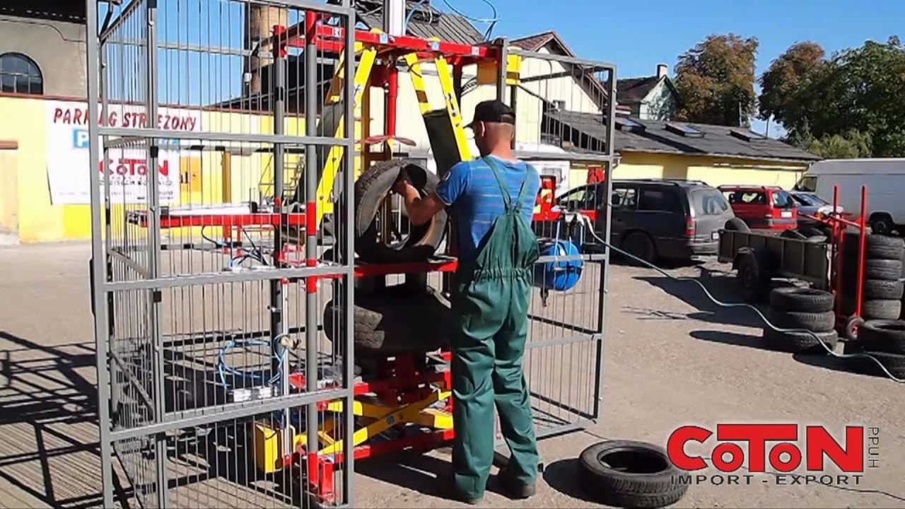 Tyre tripling machine (Dublerka COT-3)