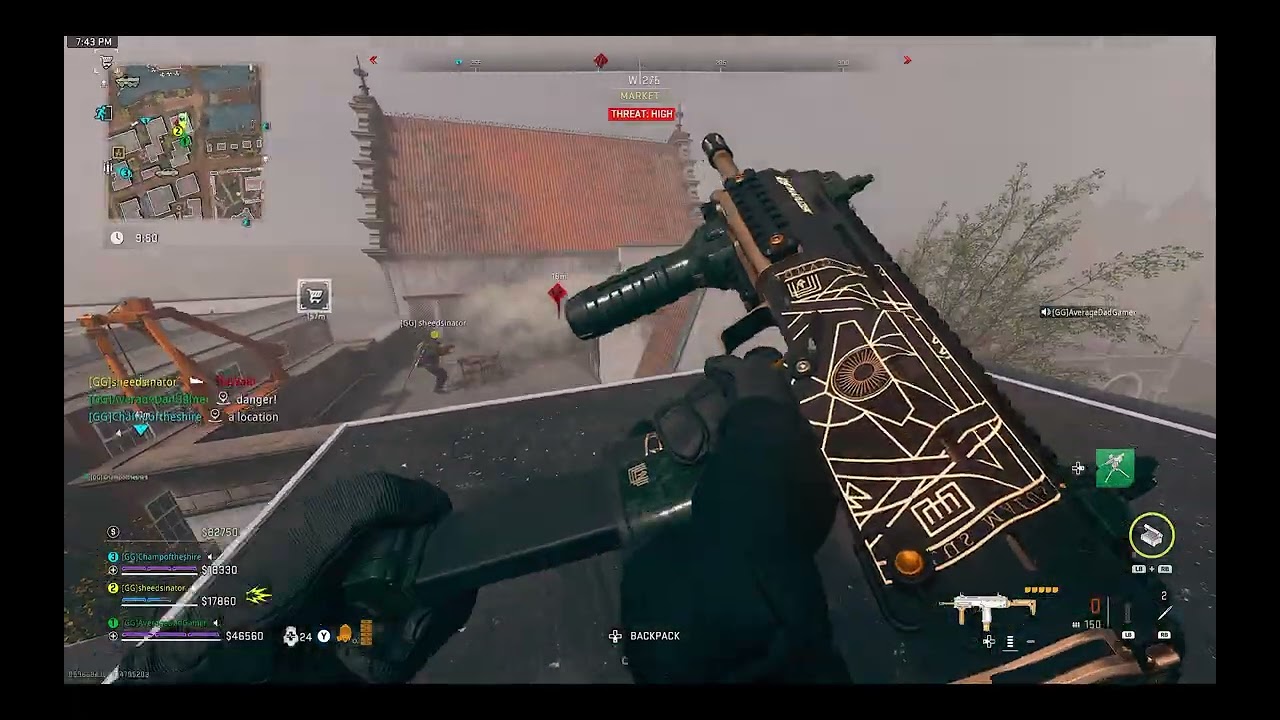 DMZ Vondel....was she Mexican???? Map wipe