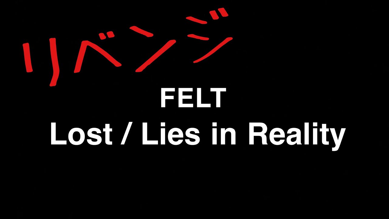 【FELT】Lost / Lies in Reality (guitar cover 2)【東方ボーカル】