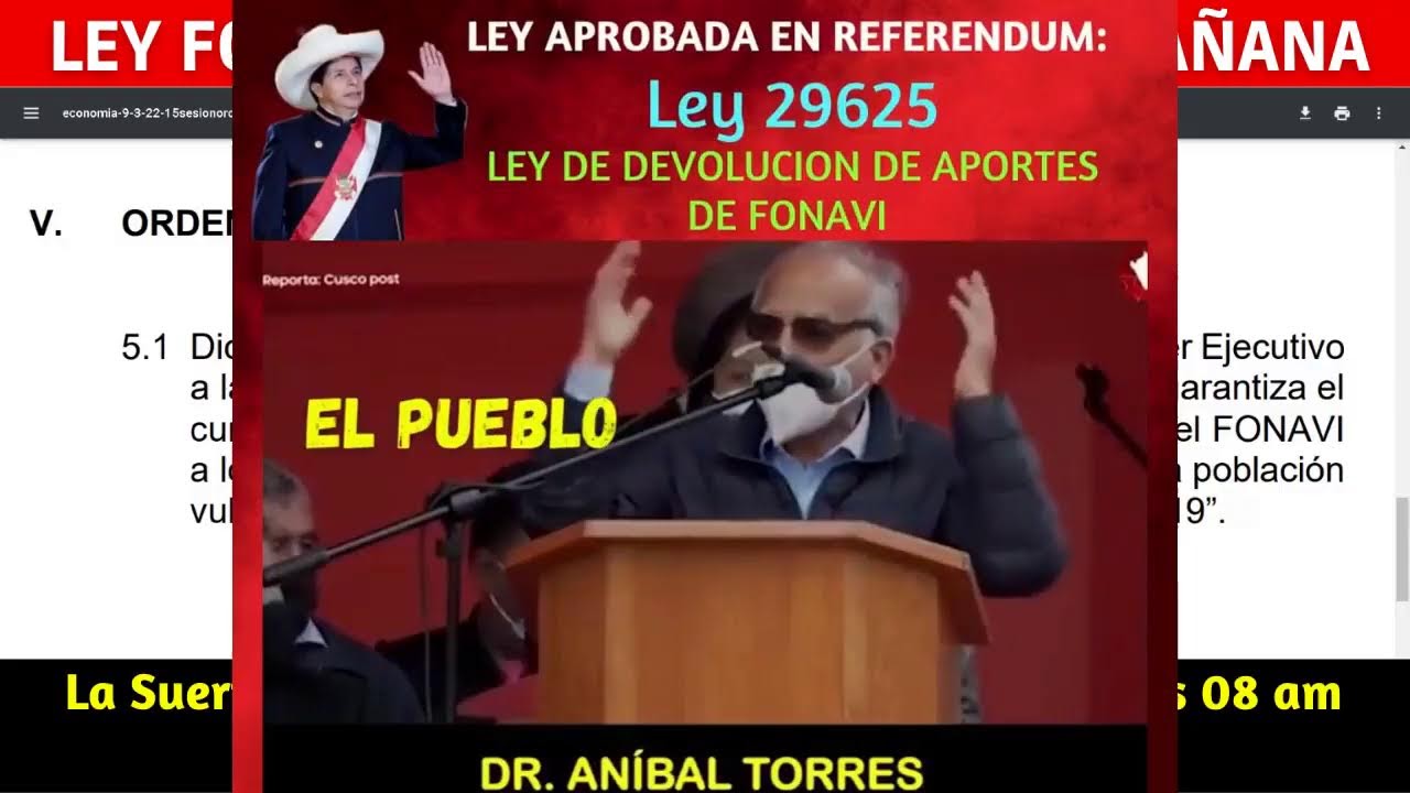 ATENCION FONAVISTA - LA SUERTE DE LA LEY FONAVI se decide ma&ntilde;ana 09 de Marzo - 8 am