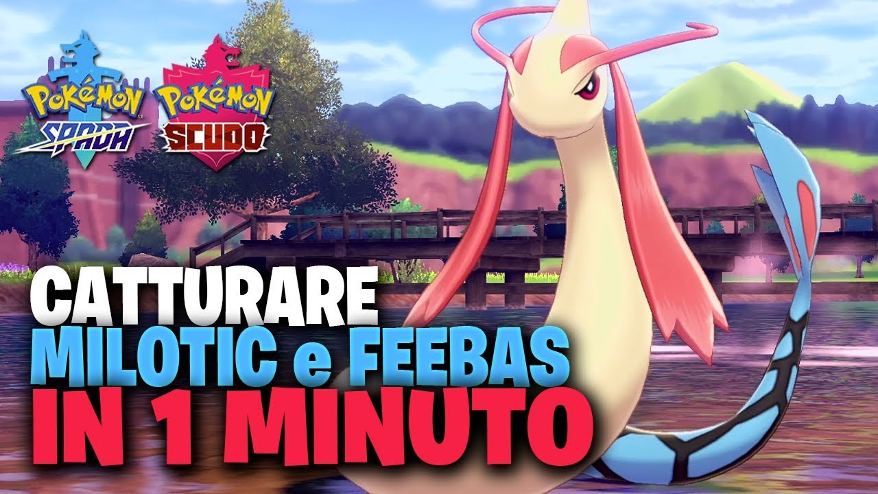 COME OTTENERE MILOTIC E FEEBAS IN 1 MINUTO (anche competitivo) - Pokemon Spada e Scudo ITA