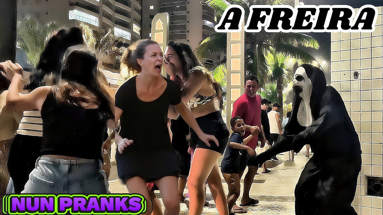 Pegadinha A Freira  : NUN PRANK BRAZILIAN PEOPLES SCARES 