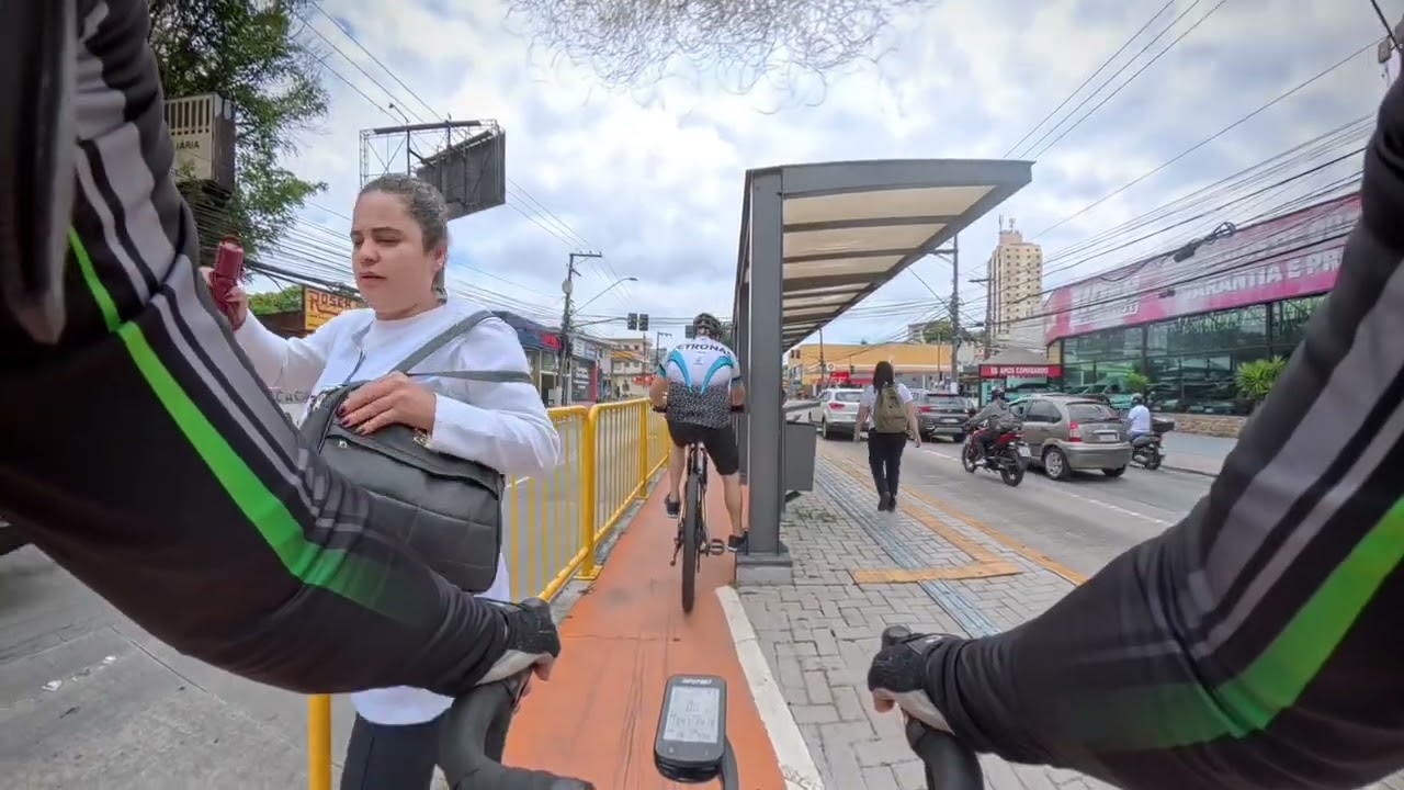Centro São Bernardo até Jd. das Orquideas caminho completo Bike Transito 2026