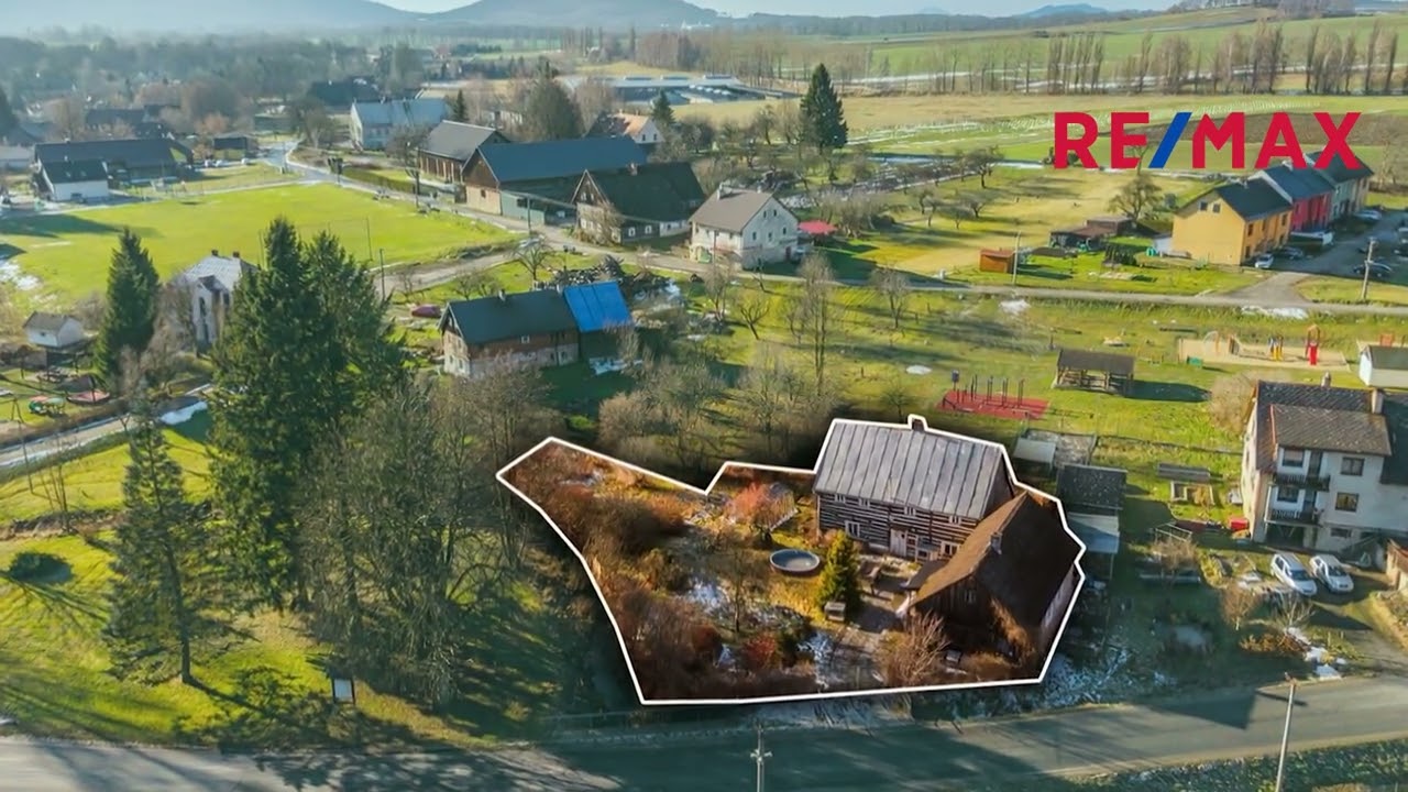 Prodej chalupy se stodolou a pozemkem v Dubnici pod Ralskem [RE/MAX Living - Reality Českolipsko] 4K