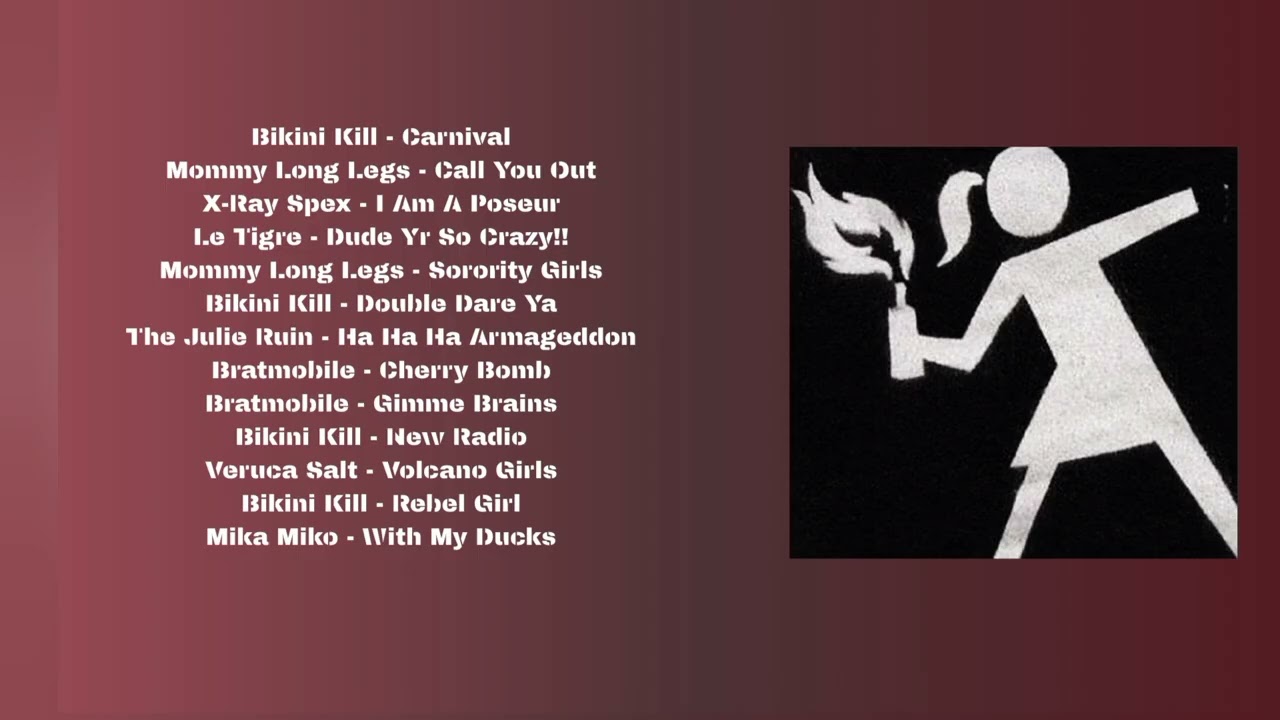 ♀ Riot grrrl playlist ♀