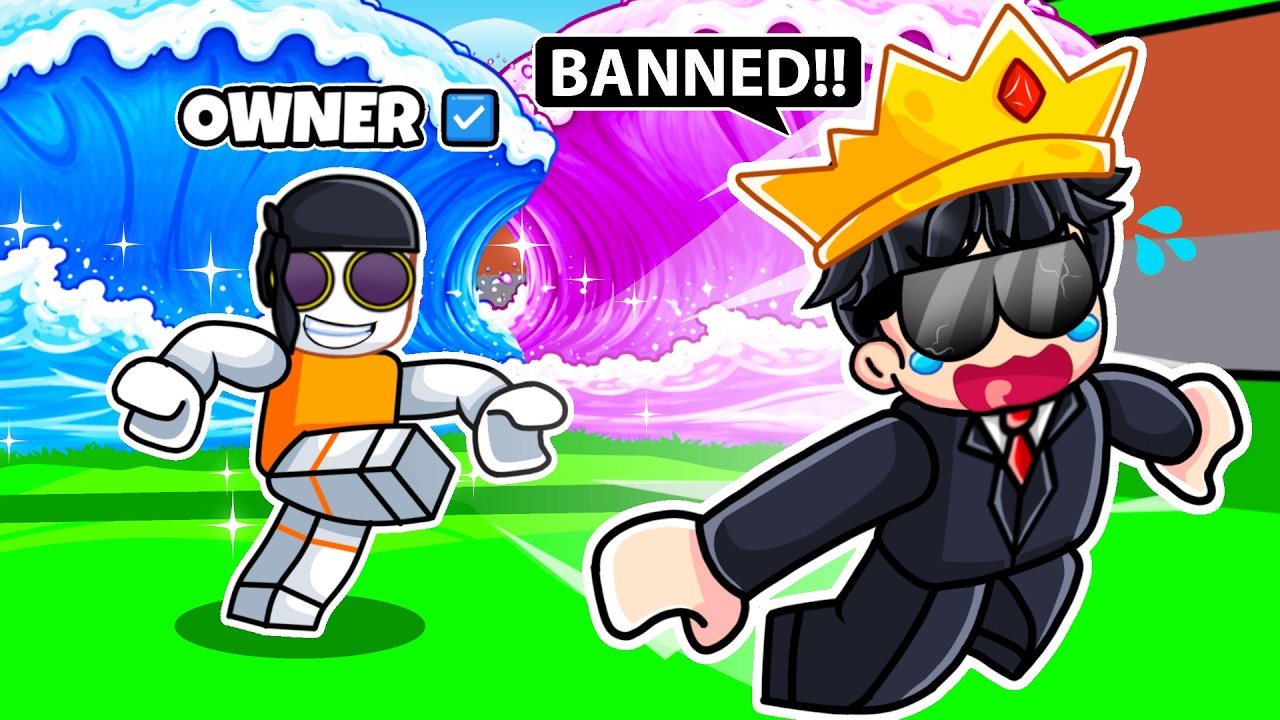 I Got BANNED From Escape Tsunami for Brainrots!