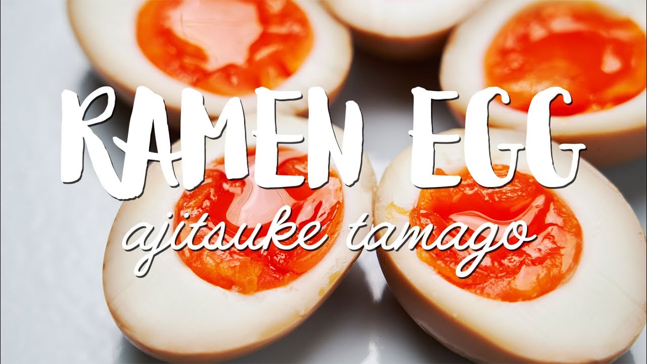 EASY Ramen Egg Recipe (味付け玉子 - Ajitsuke Tamago)