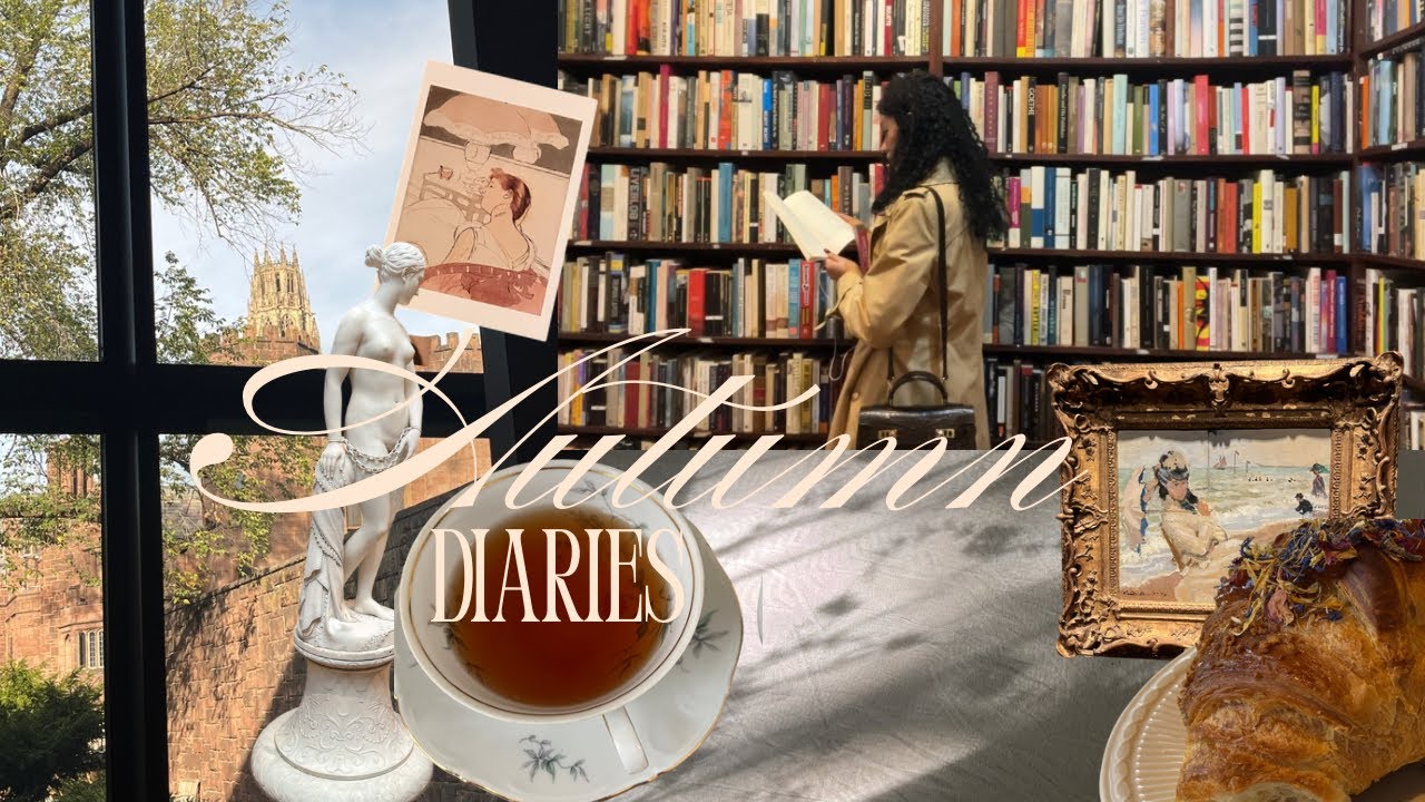 Autumn Diaries | Solo Museum Date, Cozy Bookstore, Journaling & Tea