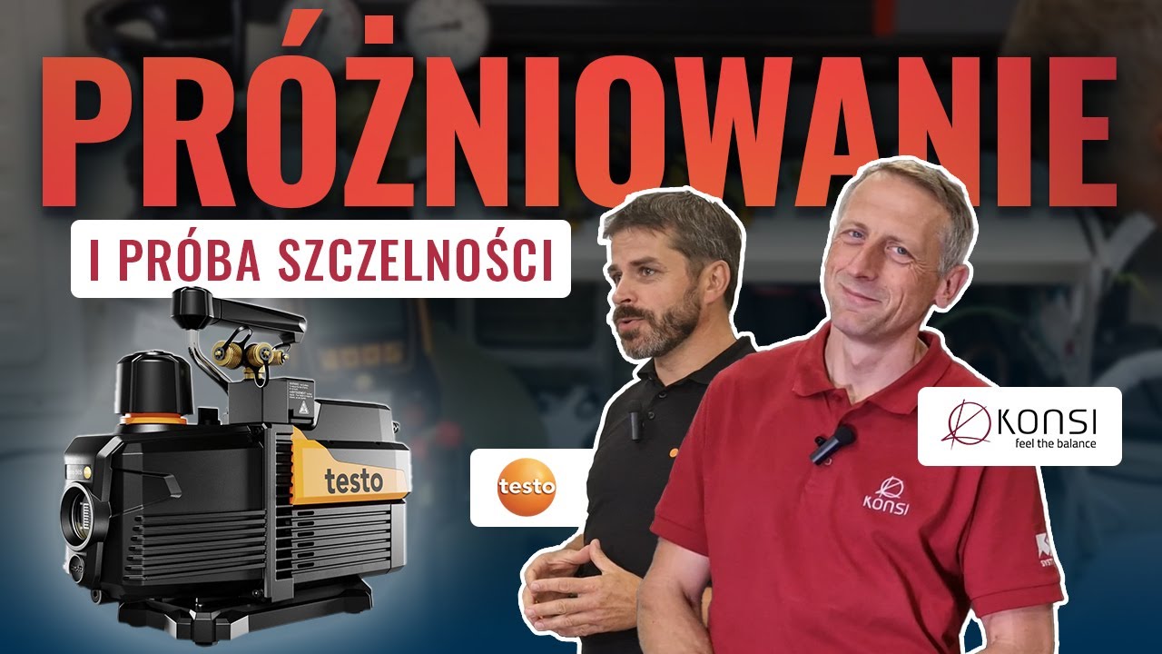 Jak przeprowadzić PR&Oacute;ŻNIOWANIE i test szczelności klimatyzacji? - Konsi X Testo