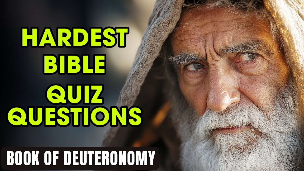 Book of Deuteronomy - 25 Bible Questions About God's Law and Covenant - The Bible Quiz