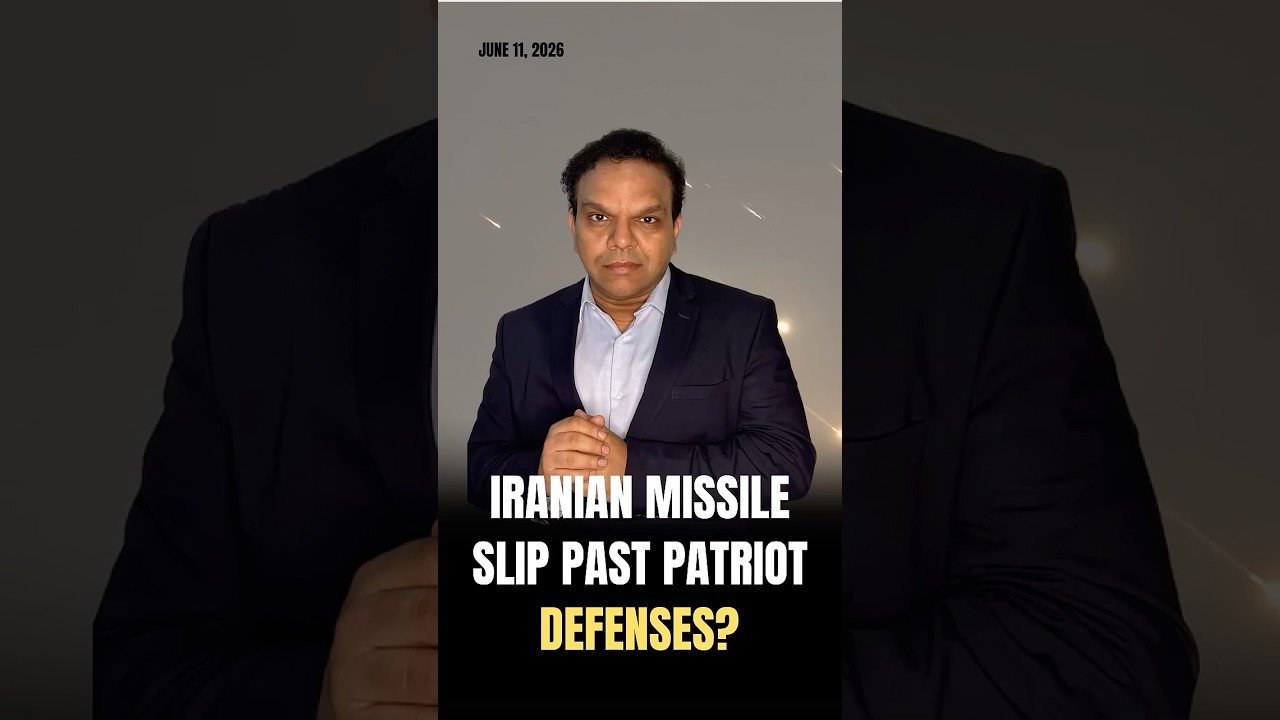 IranMissile Slip Past Patriot? #iran #iranwar #trump #drone #dronestrikes #kuwait #patriot #missile