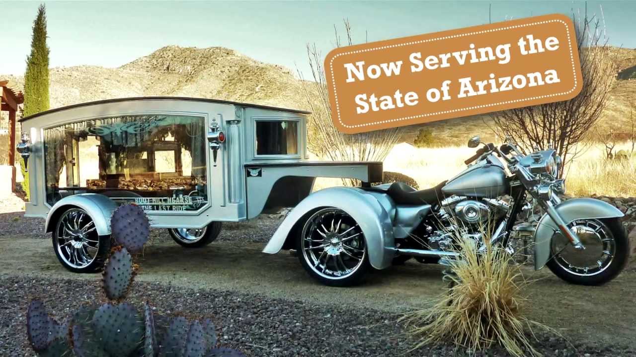 Harley Hearse Funerals from Boot Hill Hearse - Arizona, USA - Ontario, Canada