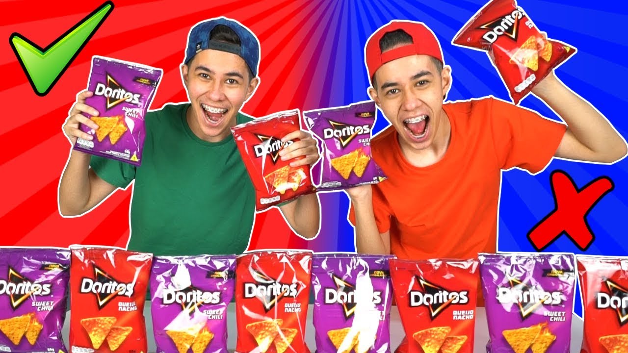 NÃO ESCOLHA O SACO DE DORITOS ERRADO GIGANTE! SLIME CHALLENGE