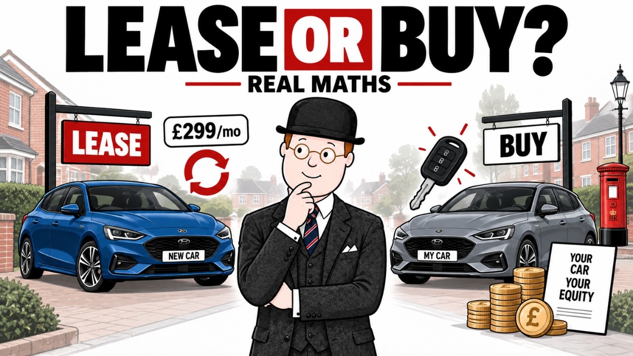Leasing vs Buying A Car In The UK &mdash; The Real Maths (A must WATCH!)