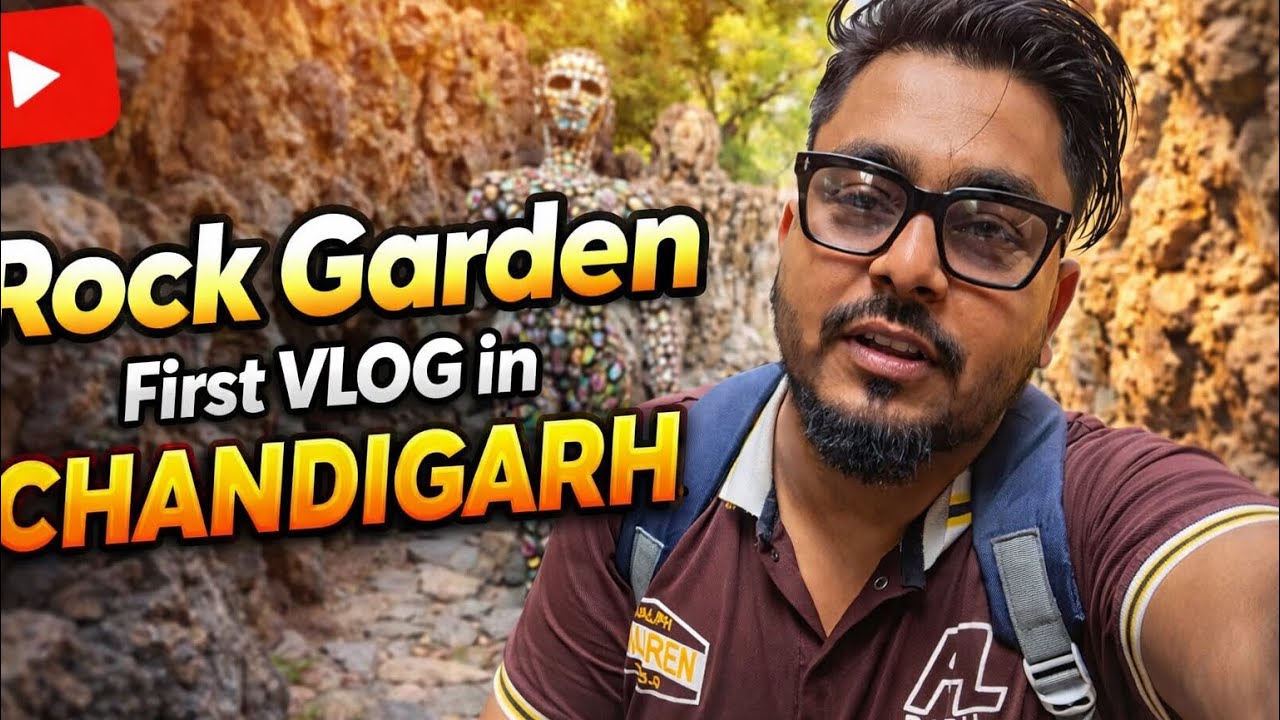 Rock Garden First vlog@ pehla vlog rock garden me