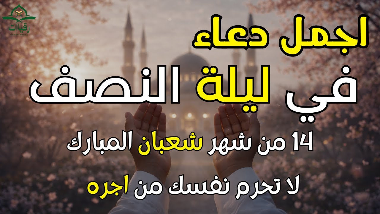دعاء في يوم الاثنين الثامن من شهر شعبان المبارك للرزق والشفاء العاجل وقضاء الحوائج 🤲4k