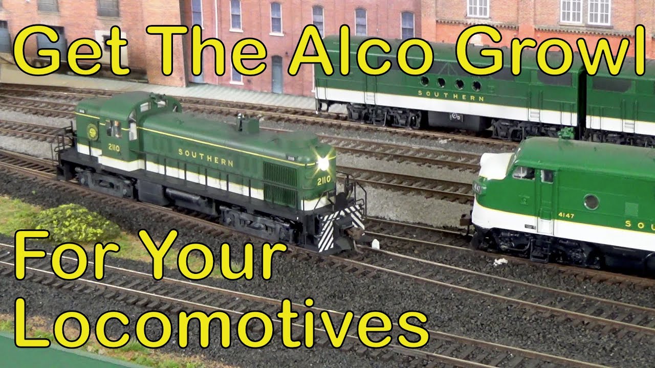 Get The Alco Growl For Your Locomotives (118)