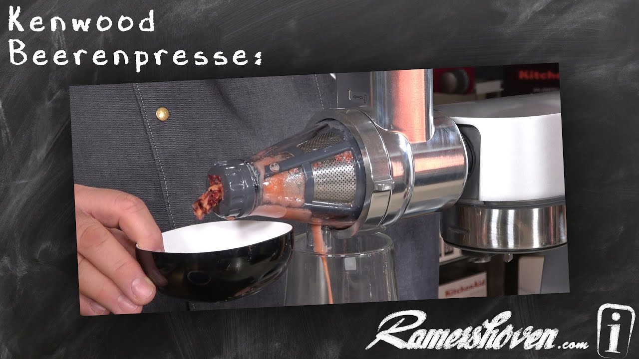 Kenwood Beerenpresse KAX644