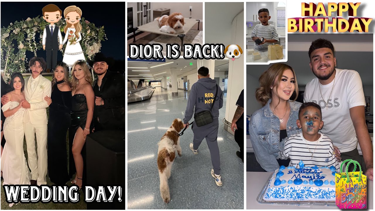WEDDING DAY💍/GETTING OUR DOG BACK!🐶