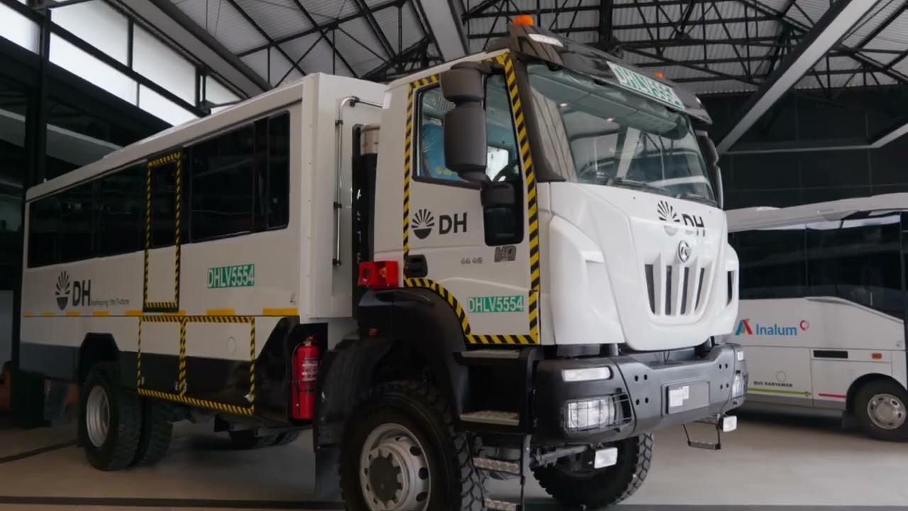 Manhauler Tambang Laksana Diuji Ekstrem. Lolos Uji Guling UN ECE R66 Bernilai Miliaran