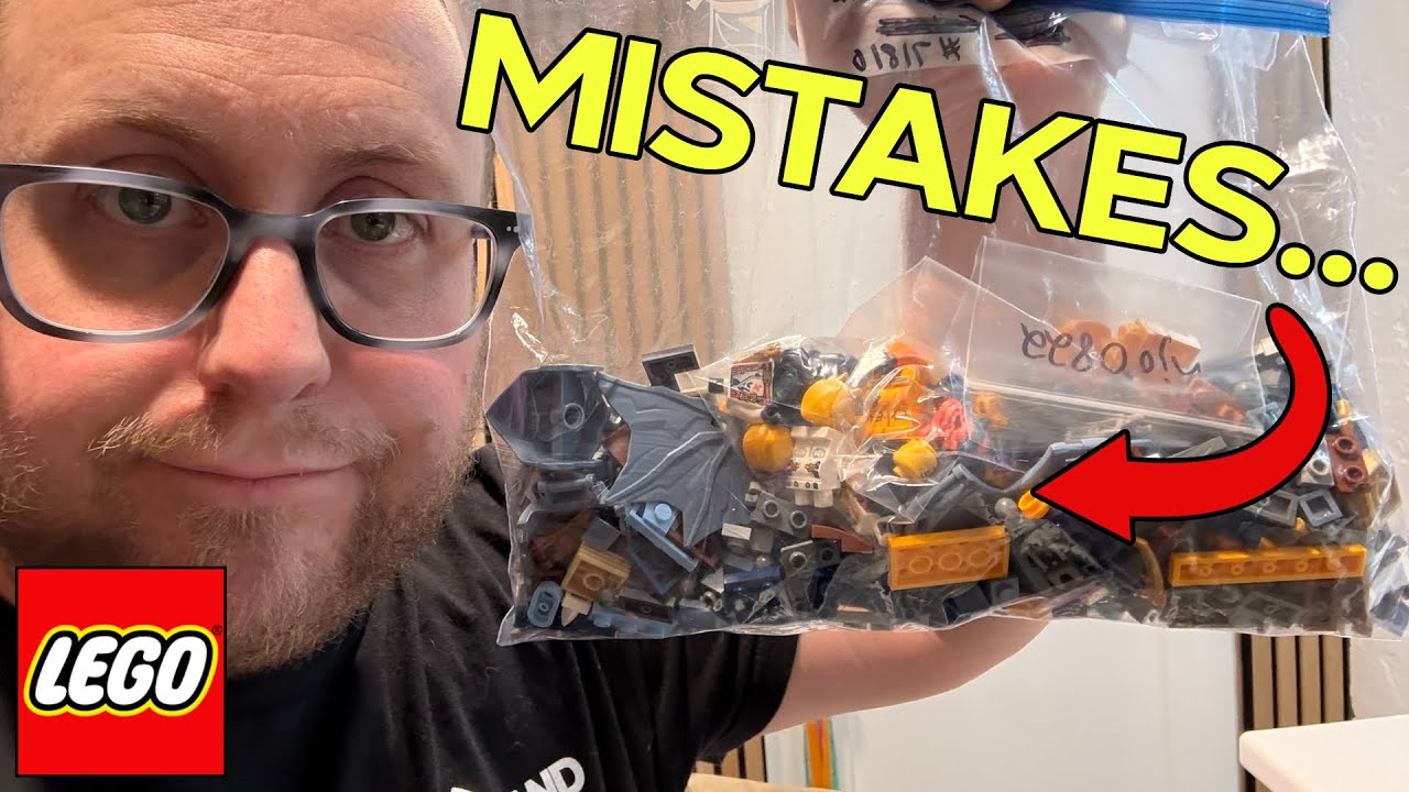 Исправление ошибок на Bricklink