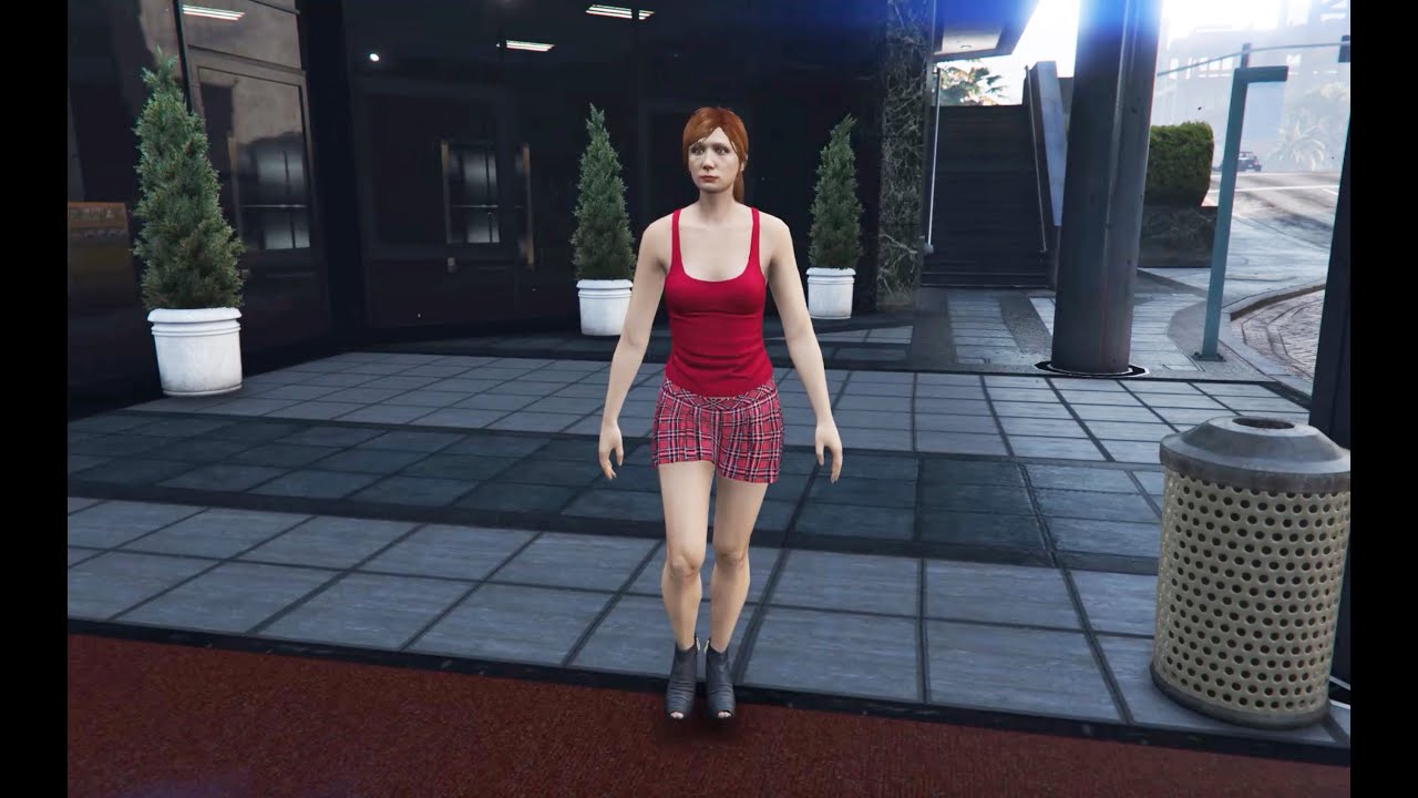 Ped Life :  A walk to get a Coffee (GTA 5)
