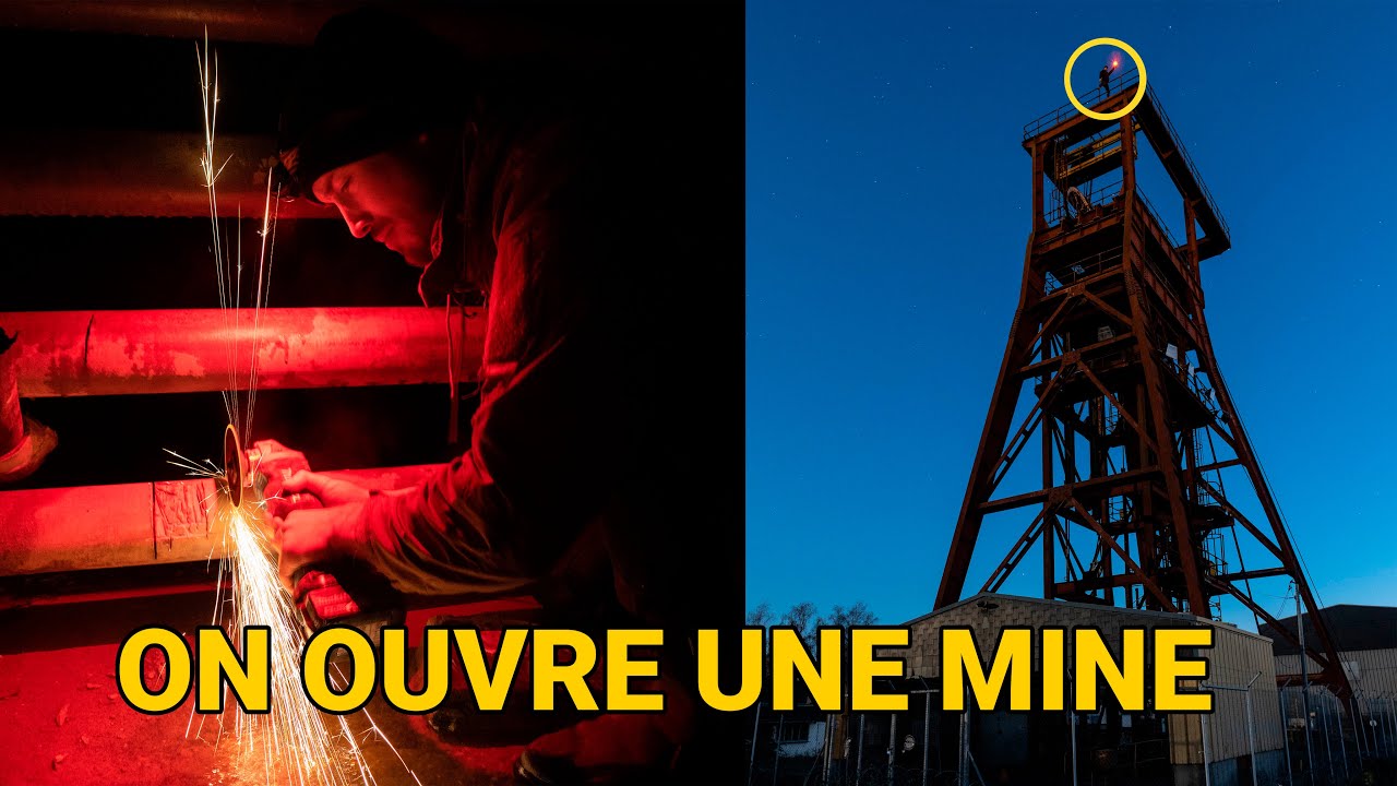 J'OUVRE UNE MINE VIEILLE DE 300 ANS (En France)