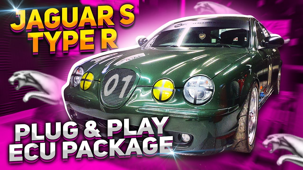 Jaguar S-Type R 4.2 V8 Supercharged 'Plug an Play' aftermarket ECU Conversion using MaxxECU - XKR
