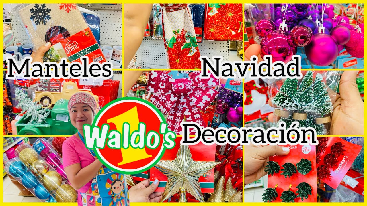 ✨RECORRIDO NAVIDEÑO😱en WALDOS 2025 🌲Decoración✨Hogar🏡Luces✨y Mucho Más✨Todo para tu hogar 🌸WALDOS