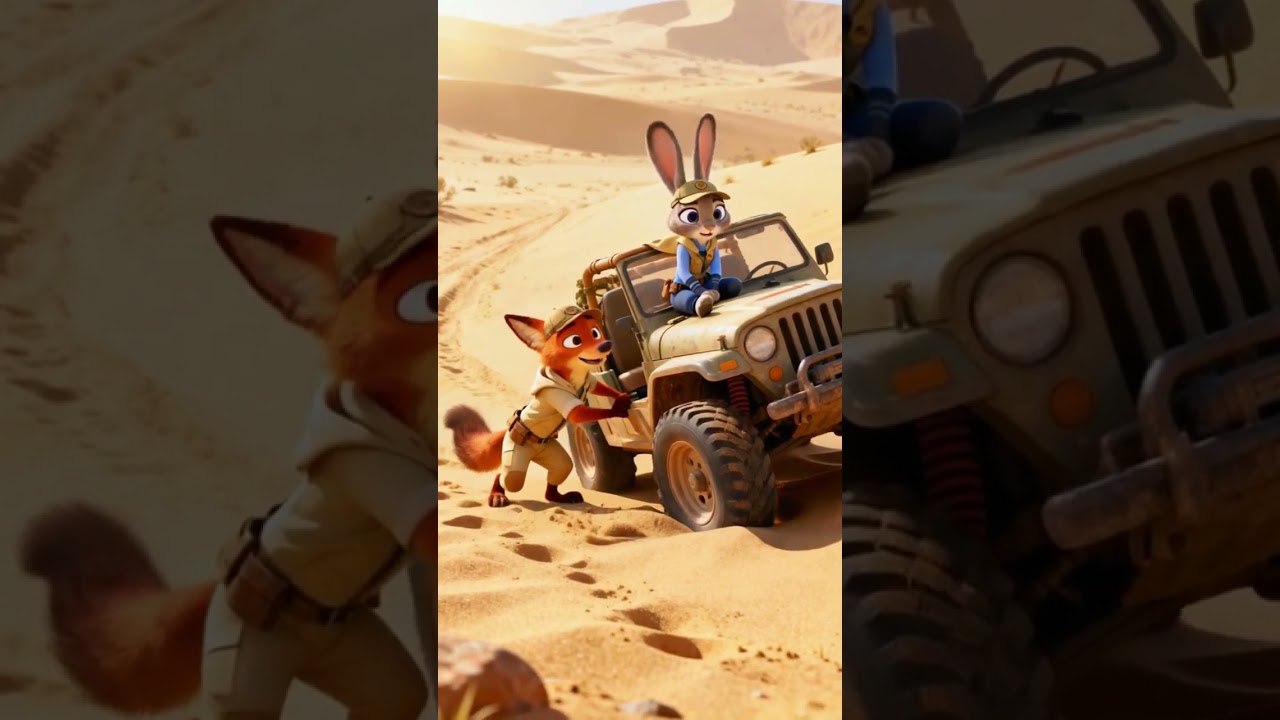 Nick & Judy’s Desert Disaster (Rescue Needed!) 🚁