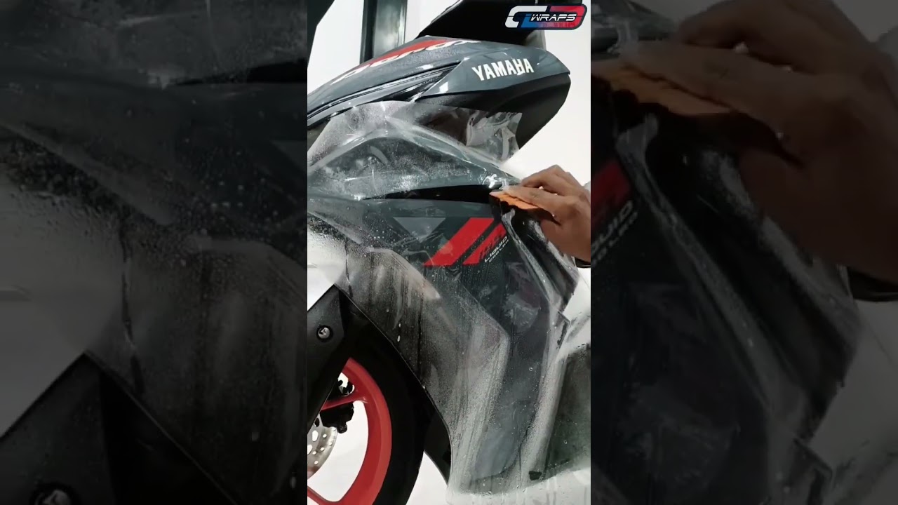 Yamaha Aerox 155 Getting PPF| Paint Protection Film | Cdwraps 