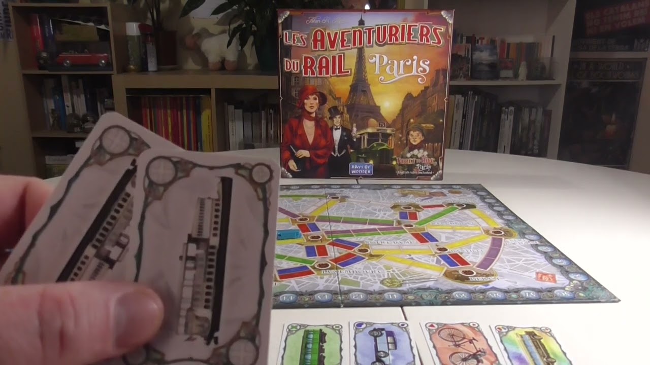 Aventuriers du rail Paris règles fr