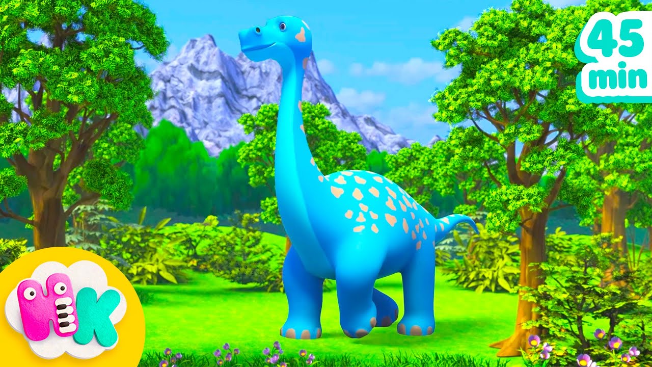 Lied vom Dinosaurier 🦕 Dino-Lied für Kinder | HeyKids Kinderlieder TV