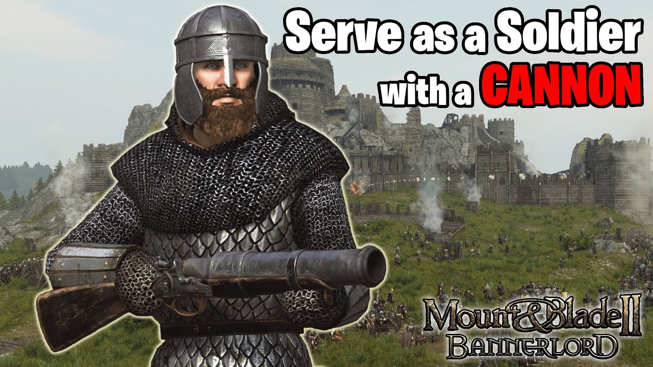 Can this HOPELESS SIEGE DEFENCE be saved with a CANNON!? | Modded Mount and Blade 2: Bannerlord