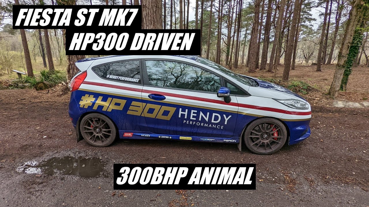 Driving the Fiesta ST MK7 HP300 by Hendy Performance - Lots of pops and bangs!