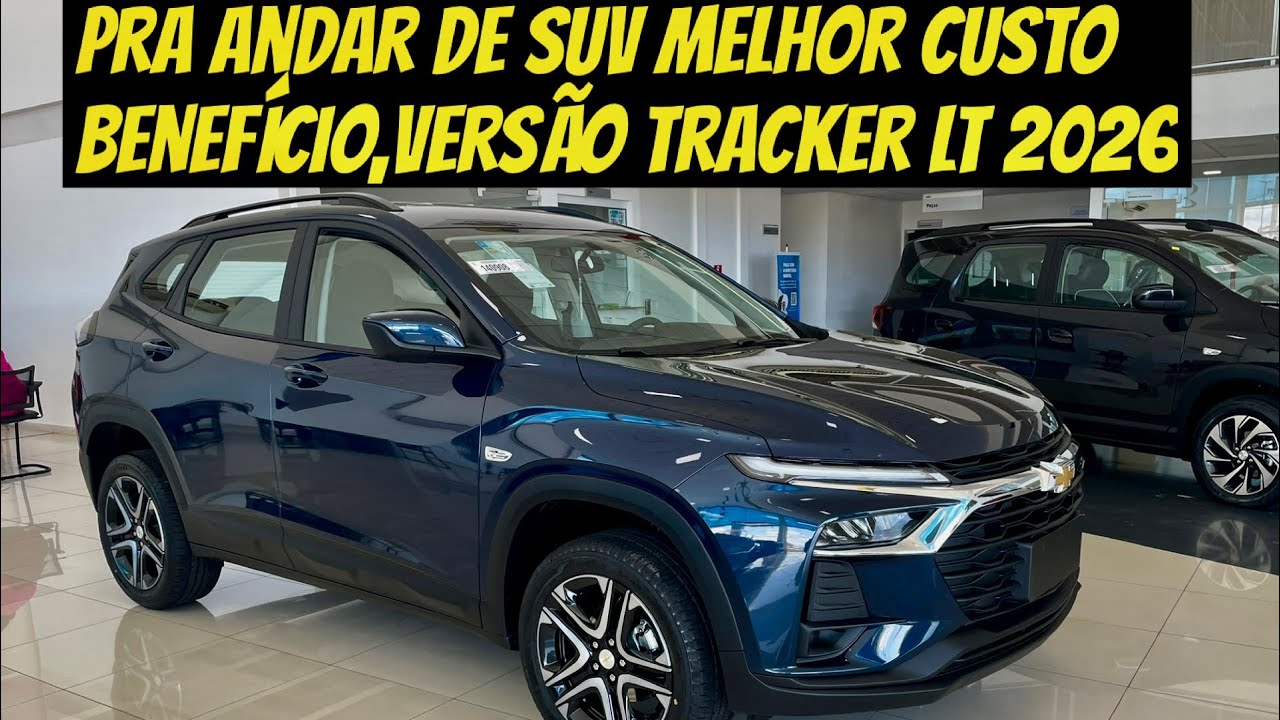 NOVO CHEVROLET TRACKER LT 1.0 TURBO FLEX AUTOMÁTICO 2026 EM DETALHES. #avaliaçao 