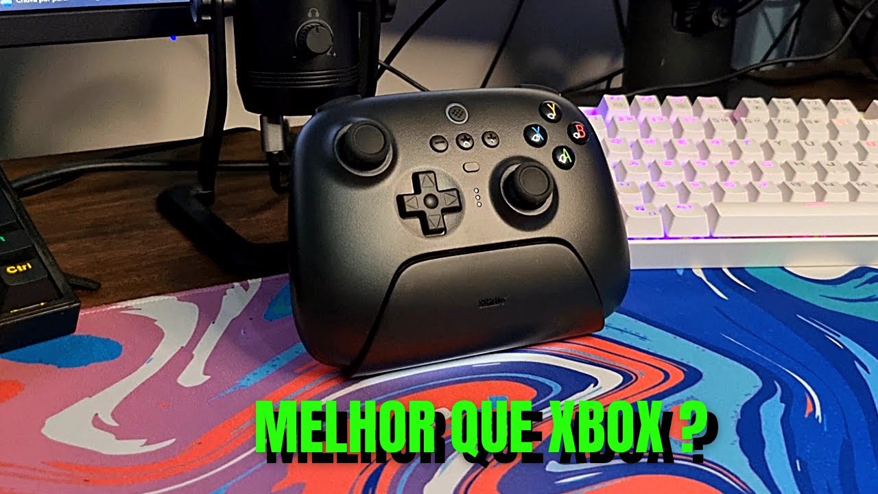 8Bitdo Ultimate Wireless 2.4ghz - O Melhor Controle para Jogar no PC Descobri porque todo mundo Ama!