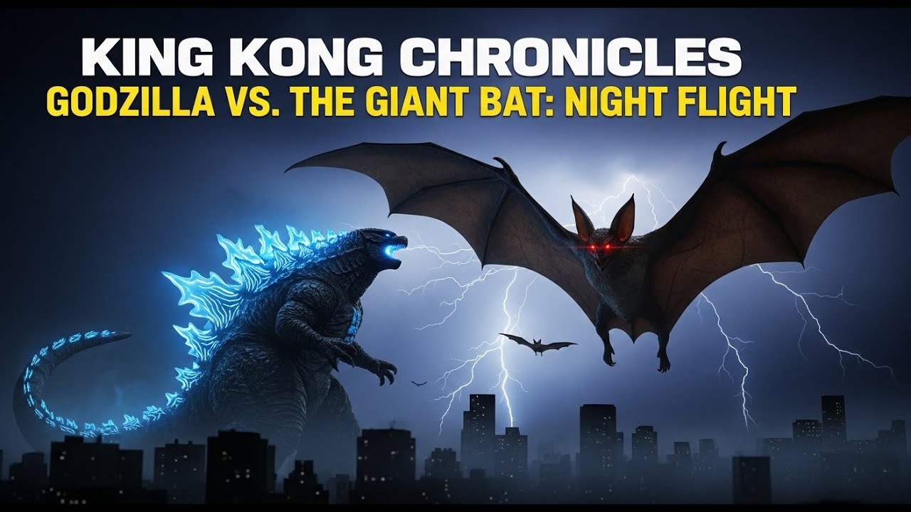 King Kong Presents: Godzilla vs. The Giant Bat - Night Flight Battle