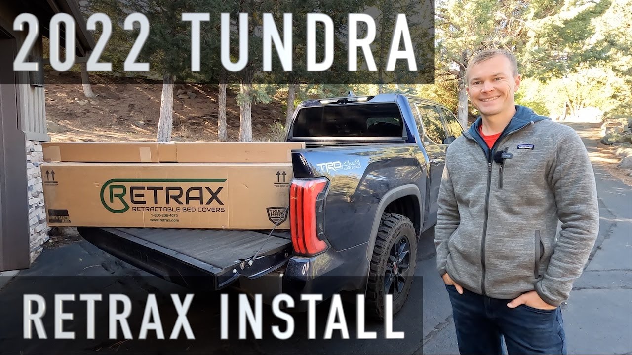 Установка чехла для кузова Retrax / Tonneau | Toyota Tundra 2022