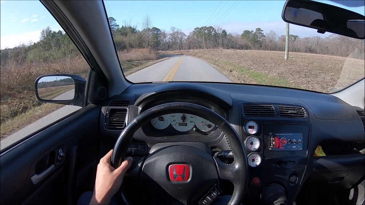 Turbo Civic Si EP3 Winter Pulls!!!