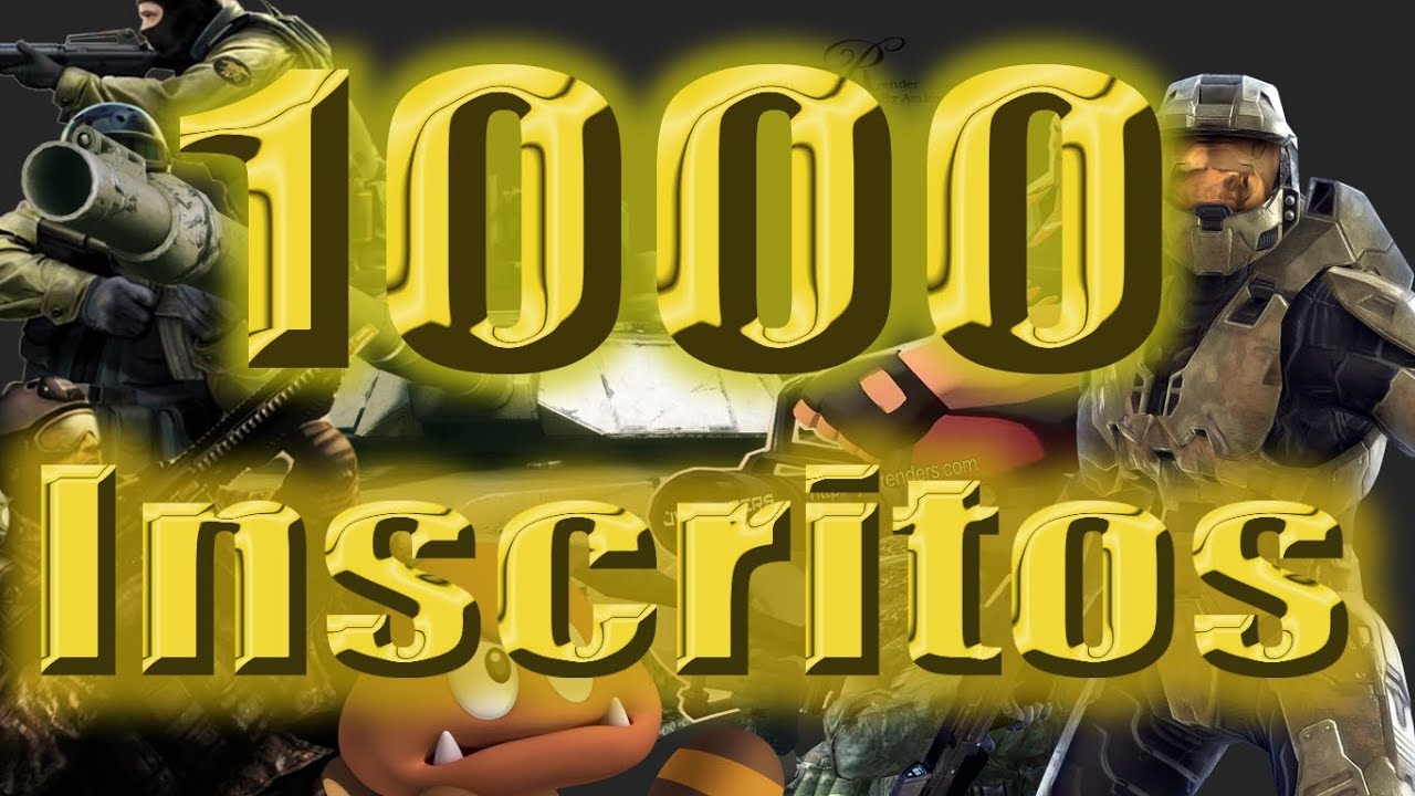 Agradecimento aos 1000 inscritos - BioGamer e SIX/Roach