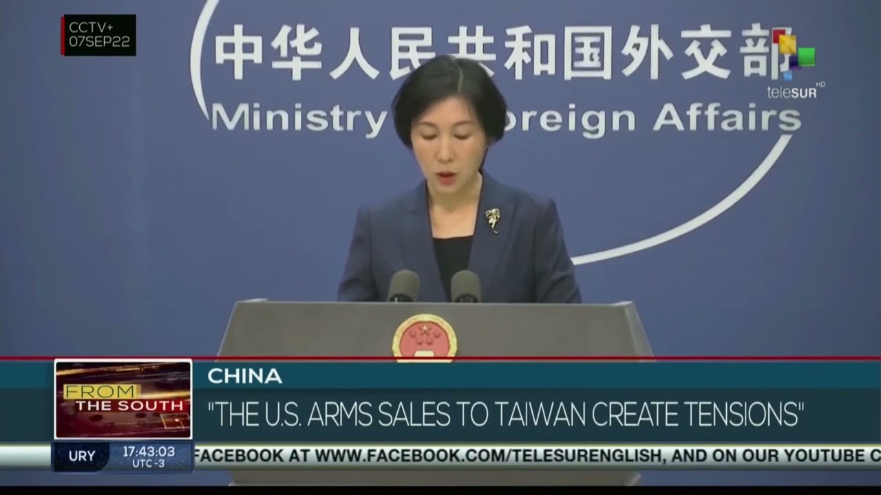 China denounced US approval of a new arms package sale to Taiwan