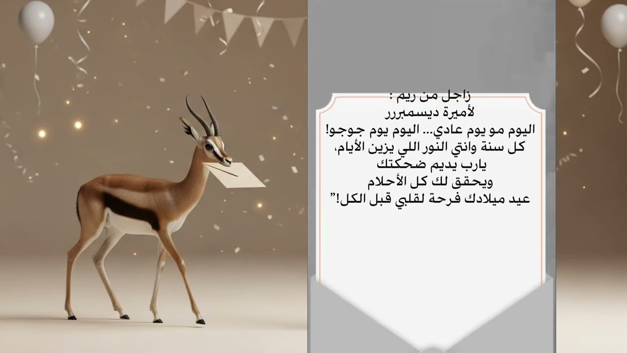 يوم ميلاد الجوهره.