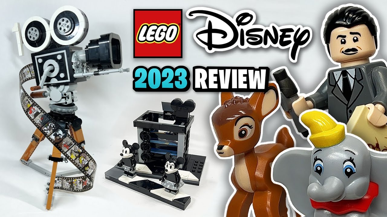 LEGO Disney 100 Walt Disney Tribute Camera (43230) - 2023 EARLY Set Review