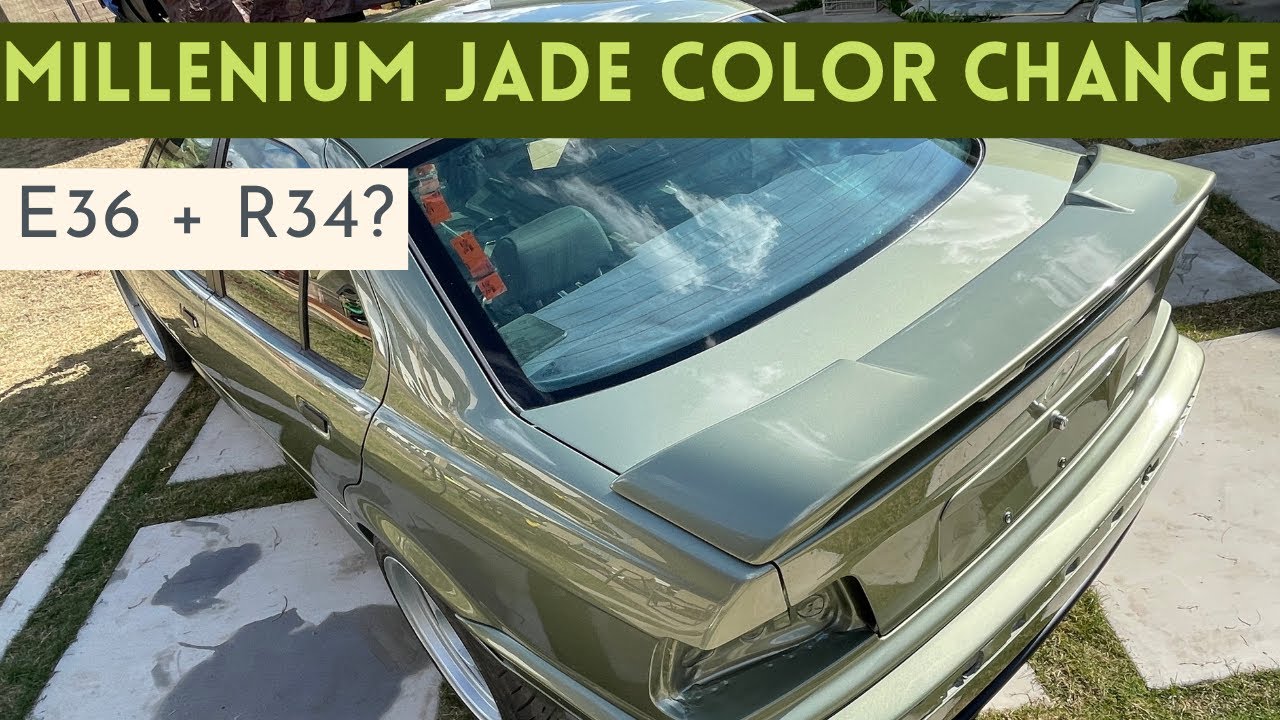 E36 With a Splash of R34? MILLENNIUM JADE PAINT on Oliver's M3!