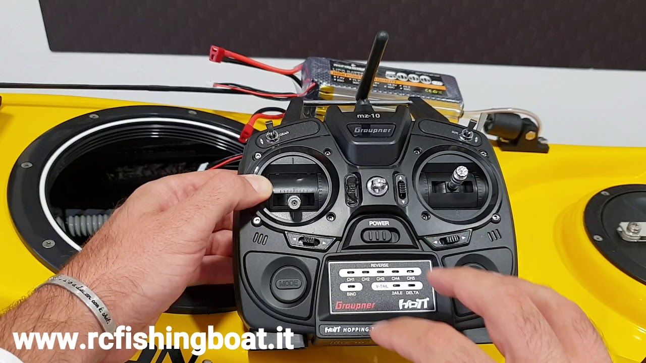 Poseidon Brushless Lipo corretta connessione Radio / Barca