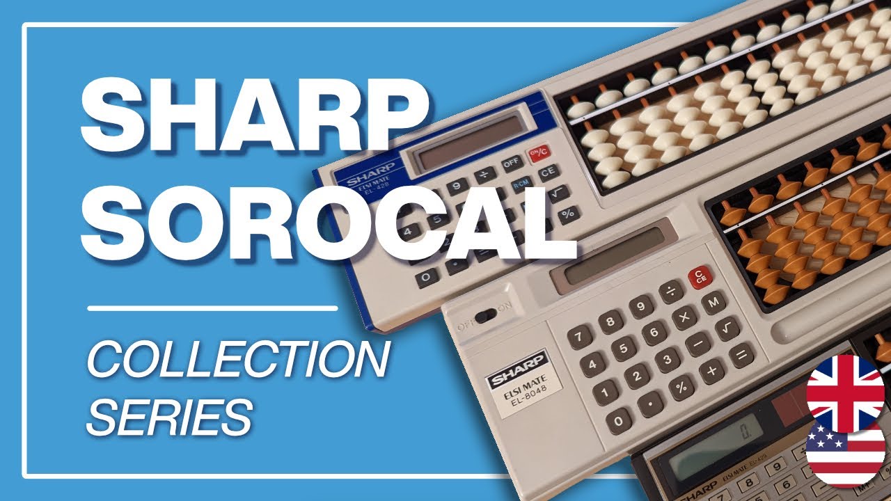 Sharp Sorocal abacus calculator- Collection Series 1
