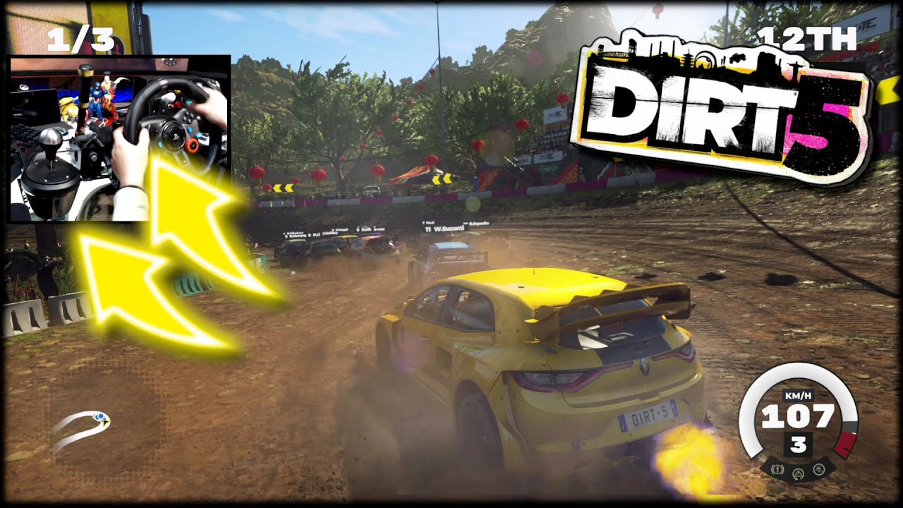 Renault Sport Megane R.S. RX / Logitech G29 DiRT 5 New Update