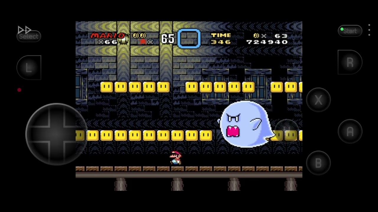 Super Mario World | Red Switch Palace + Vanilla Ghost House 