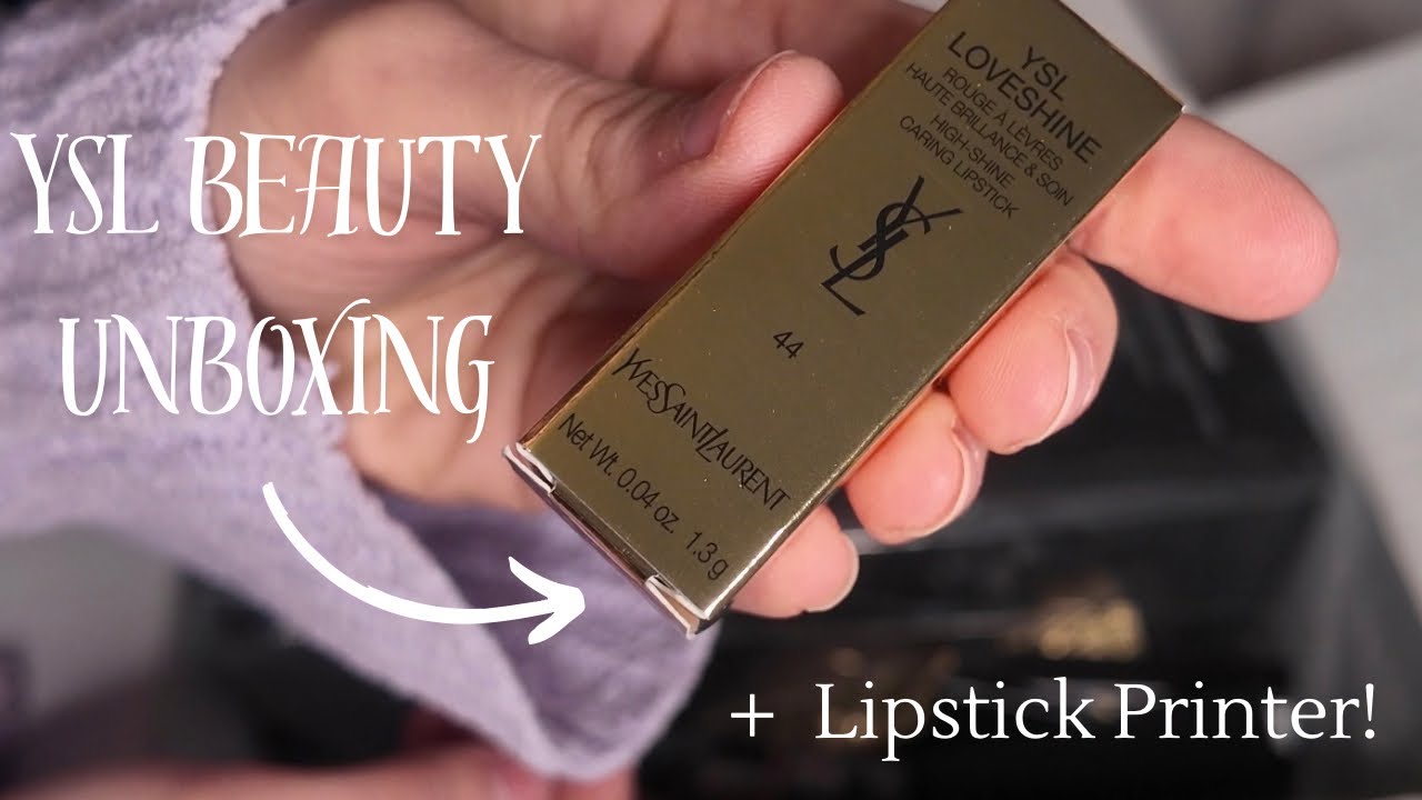 Unboxing the Viral YSL Lipstick Printer 